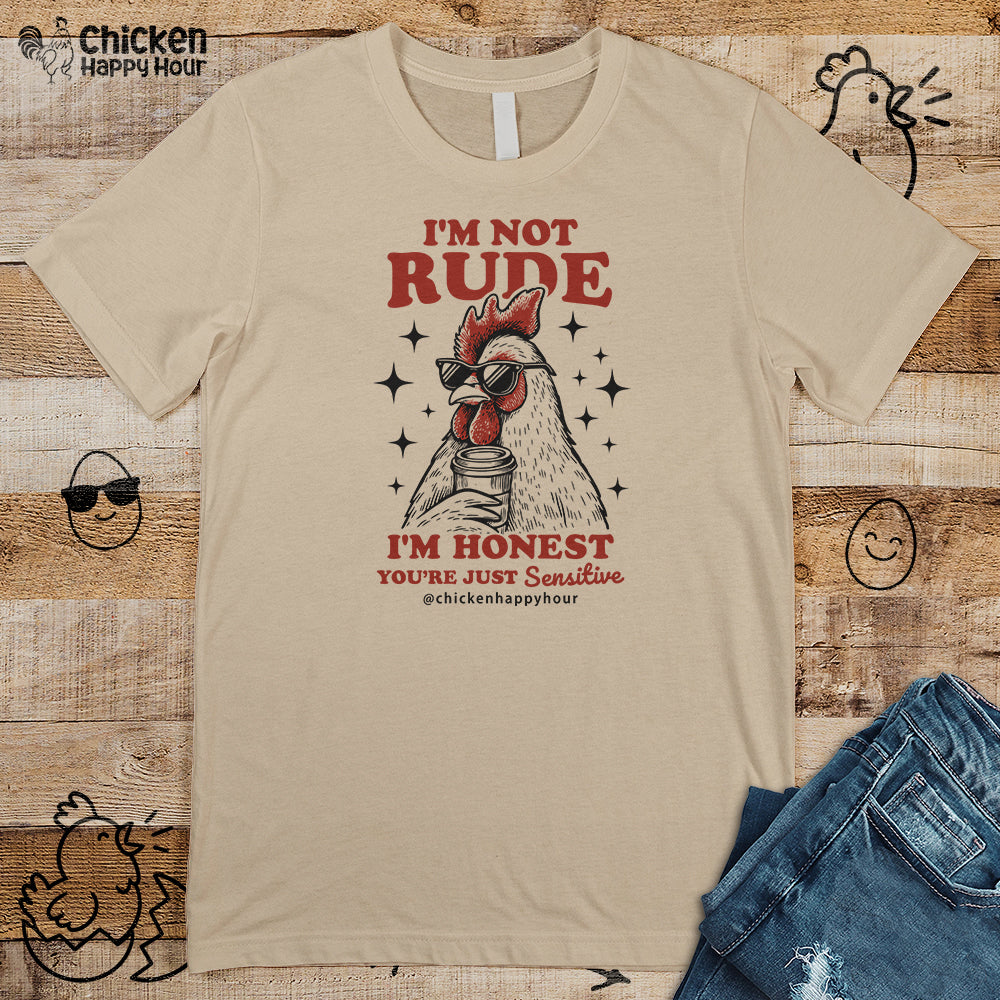 I'm Not Rude Unisex Tee