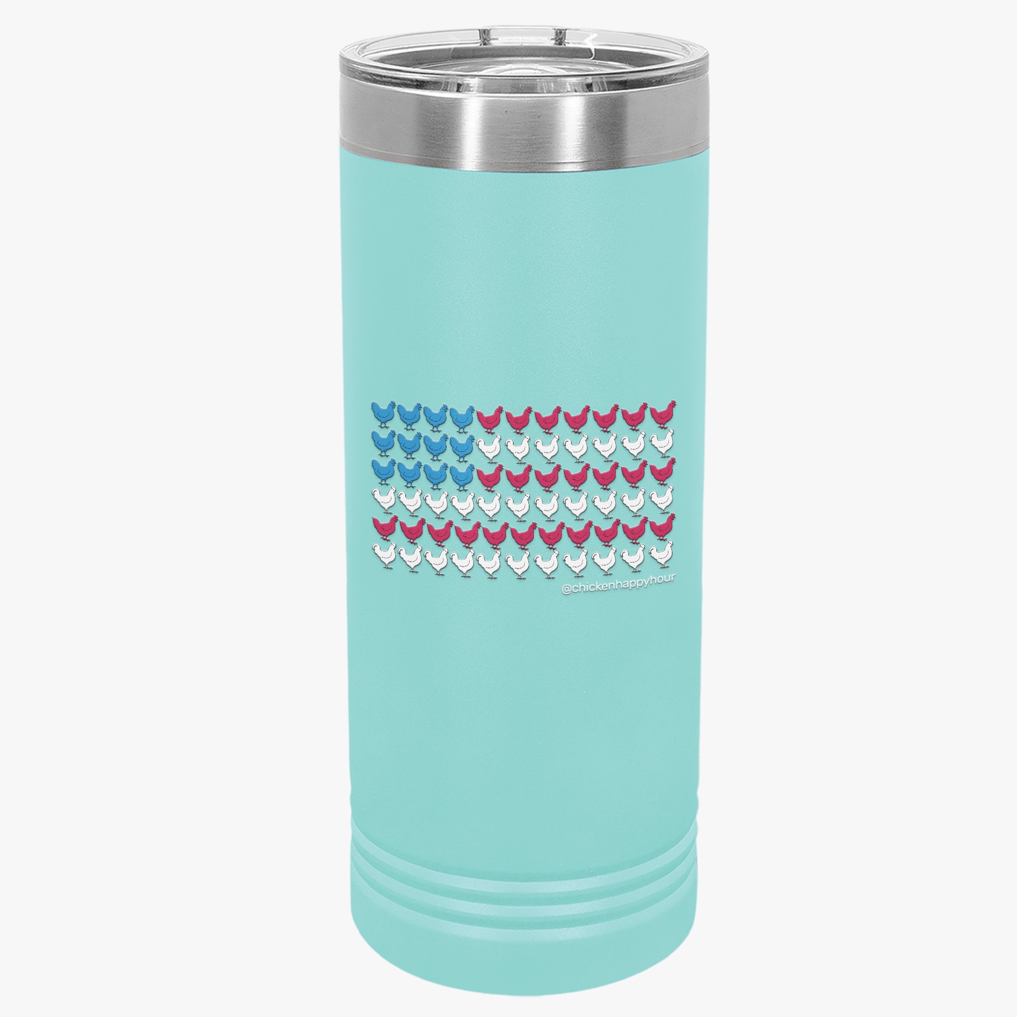 American Flag Tumbler