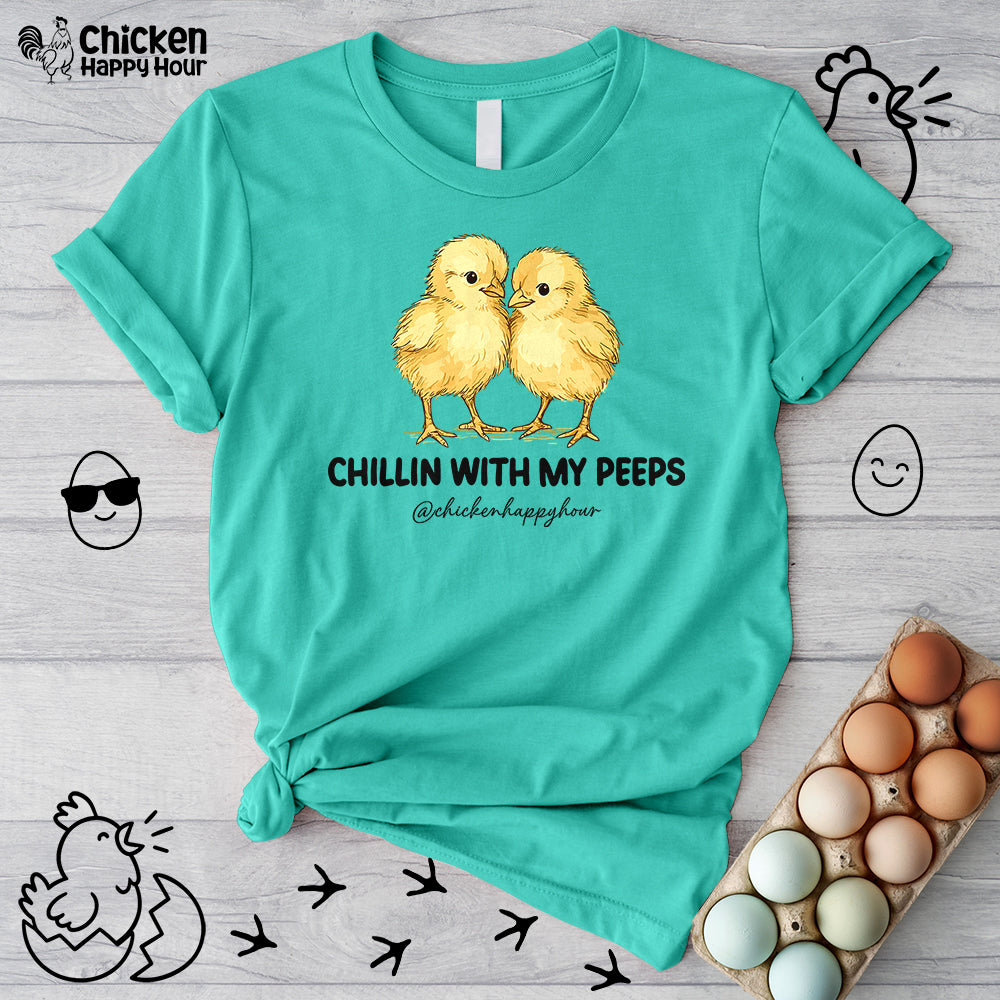 Chillin with my Peeps Unisex Tee