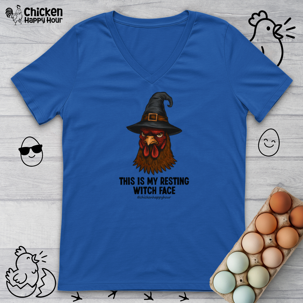 This Is My Resting Witch Face V-Neck Tee
