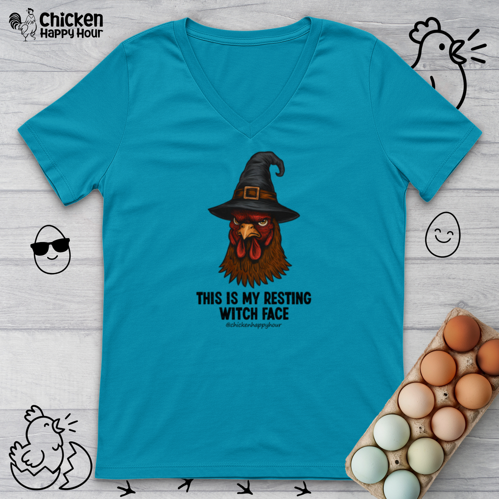 This Is My Resting Witch Face V-Neck Tee
