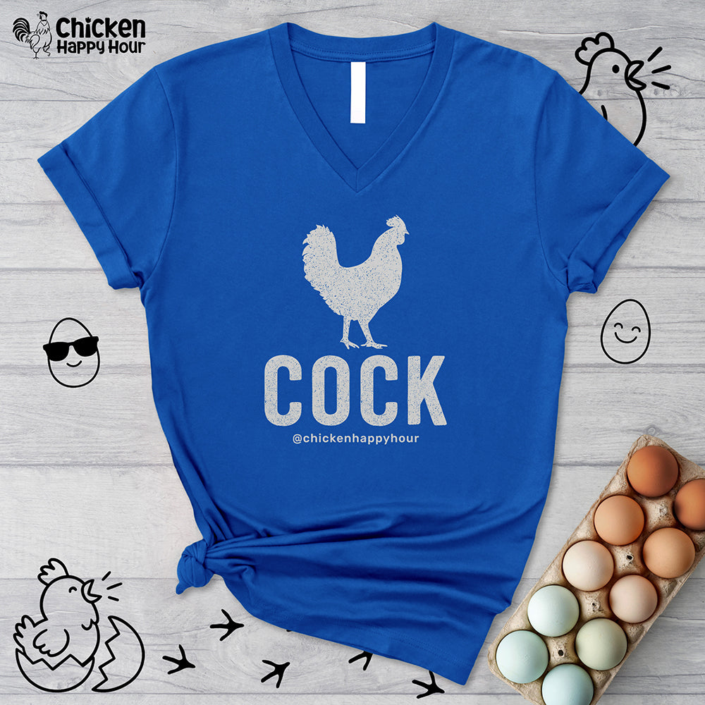 COCK V-Neck Tee