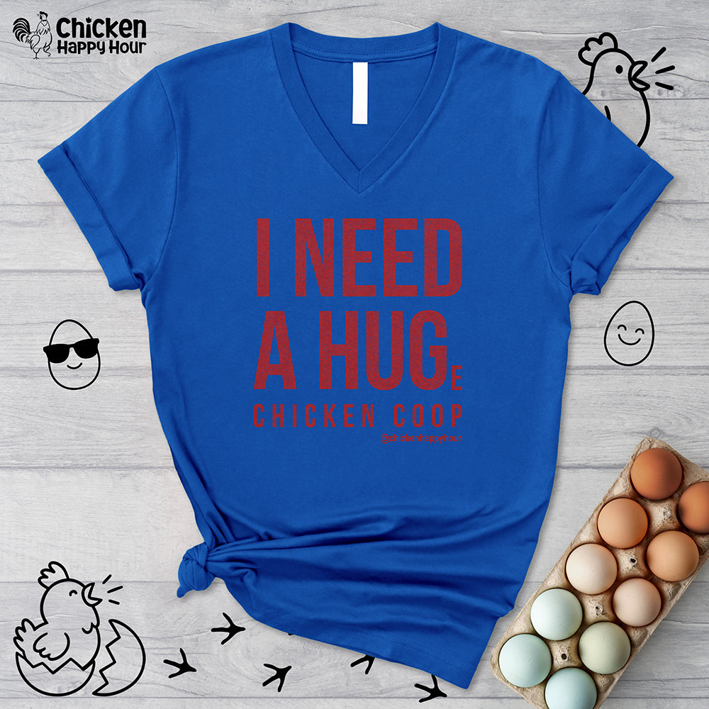 Chicken Coop V-Neck Tee