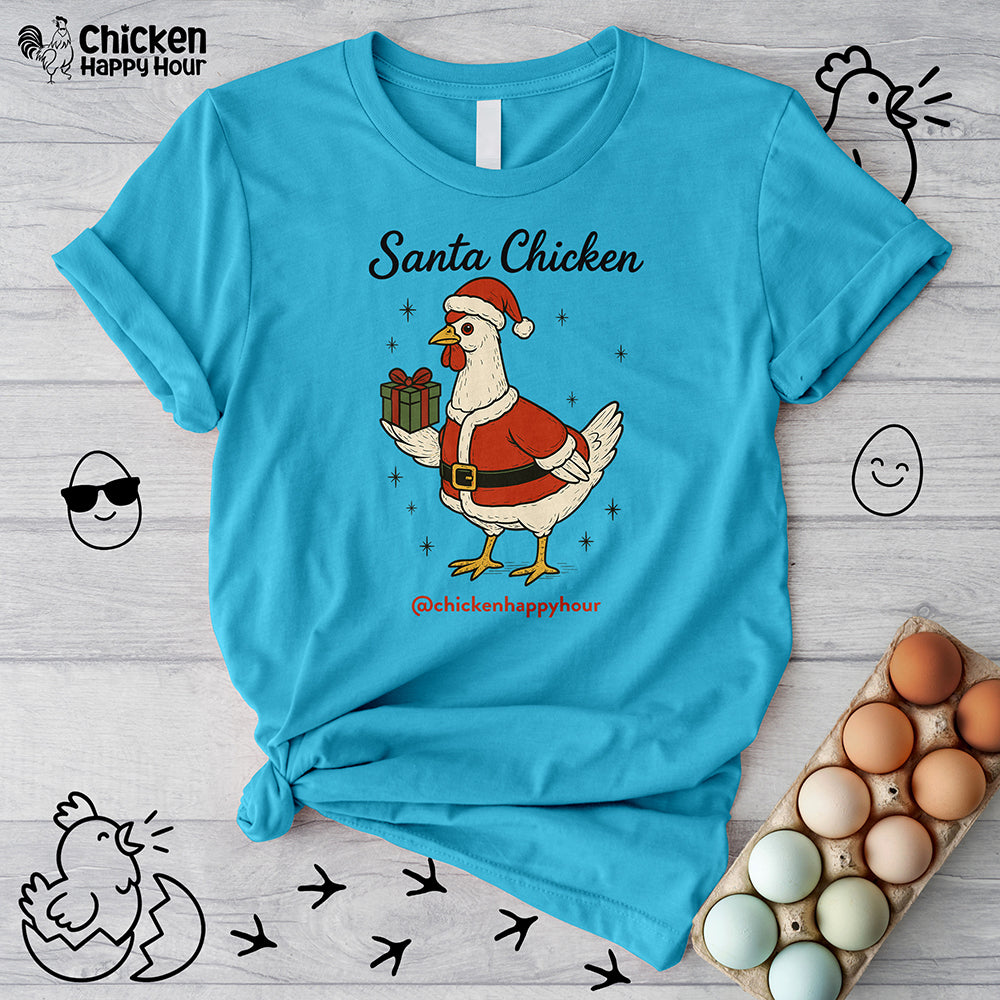 Santa Chicken Unisex Tee