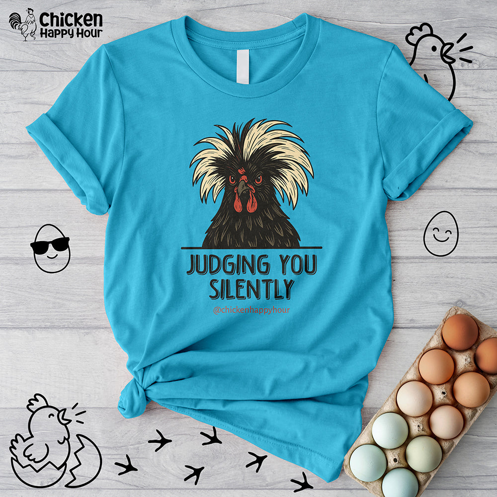 Judging You Silently Unisex Tee