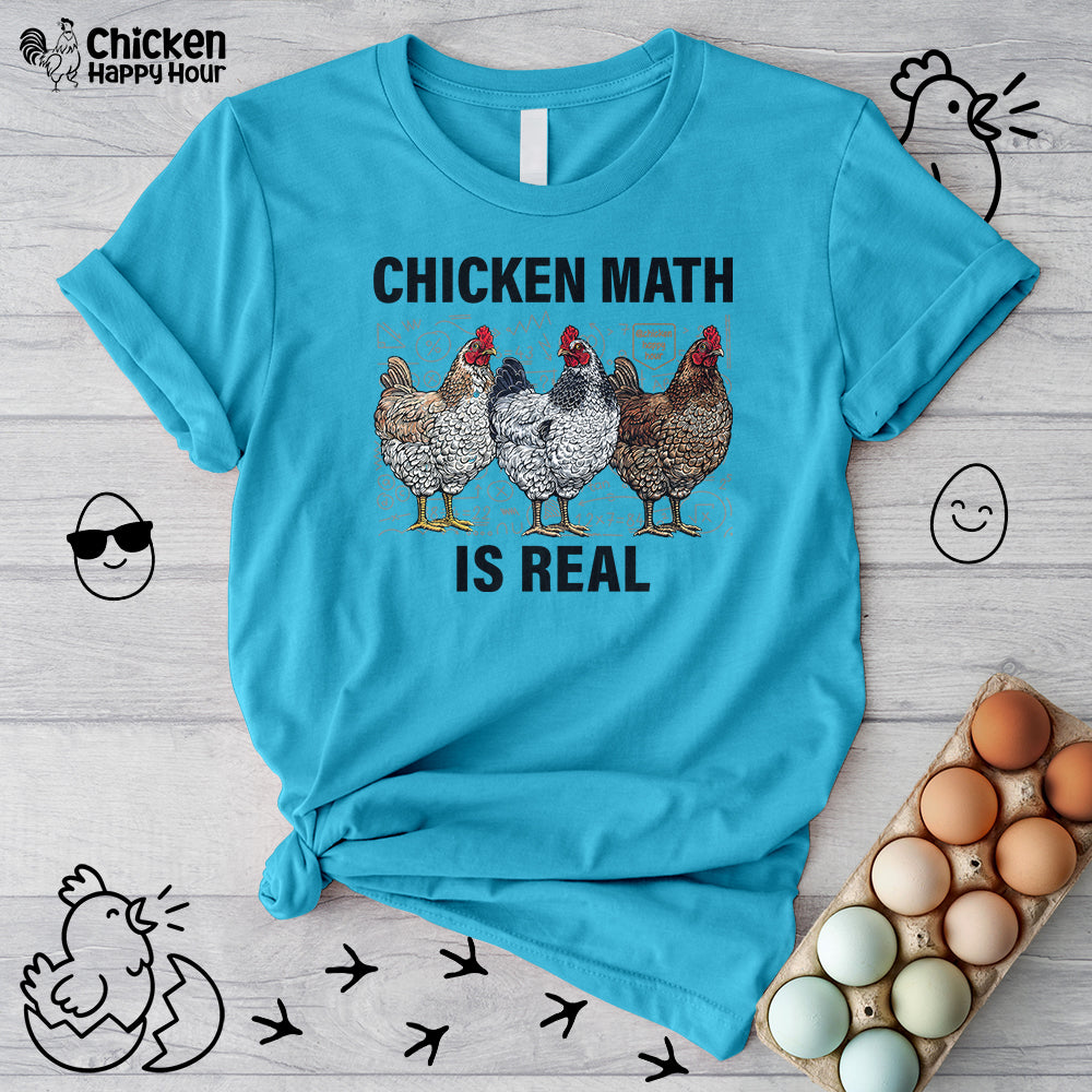 Chicken Math is Real Unisex Tee