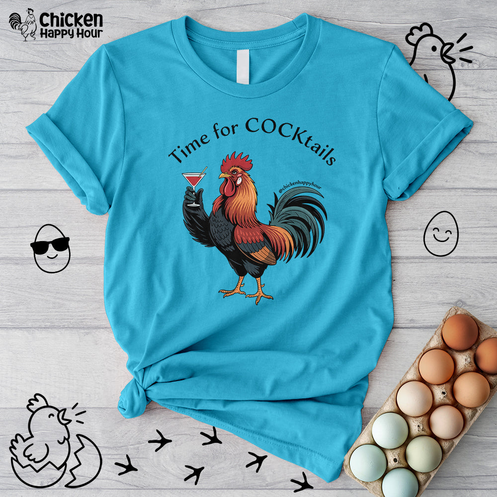 Time for Cocktails Unisex Tee