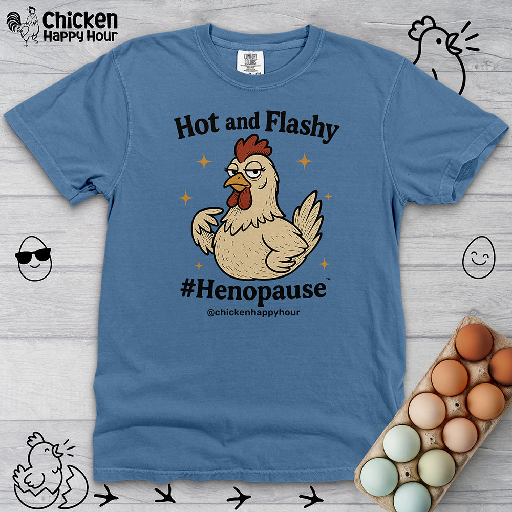 Hot and Flashy Unisex Comfort Colors Tee