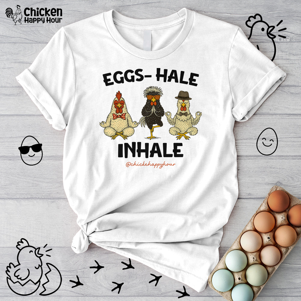 Egg-Hale the Stress Unisex Tee