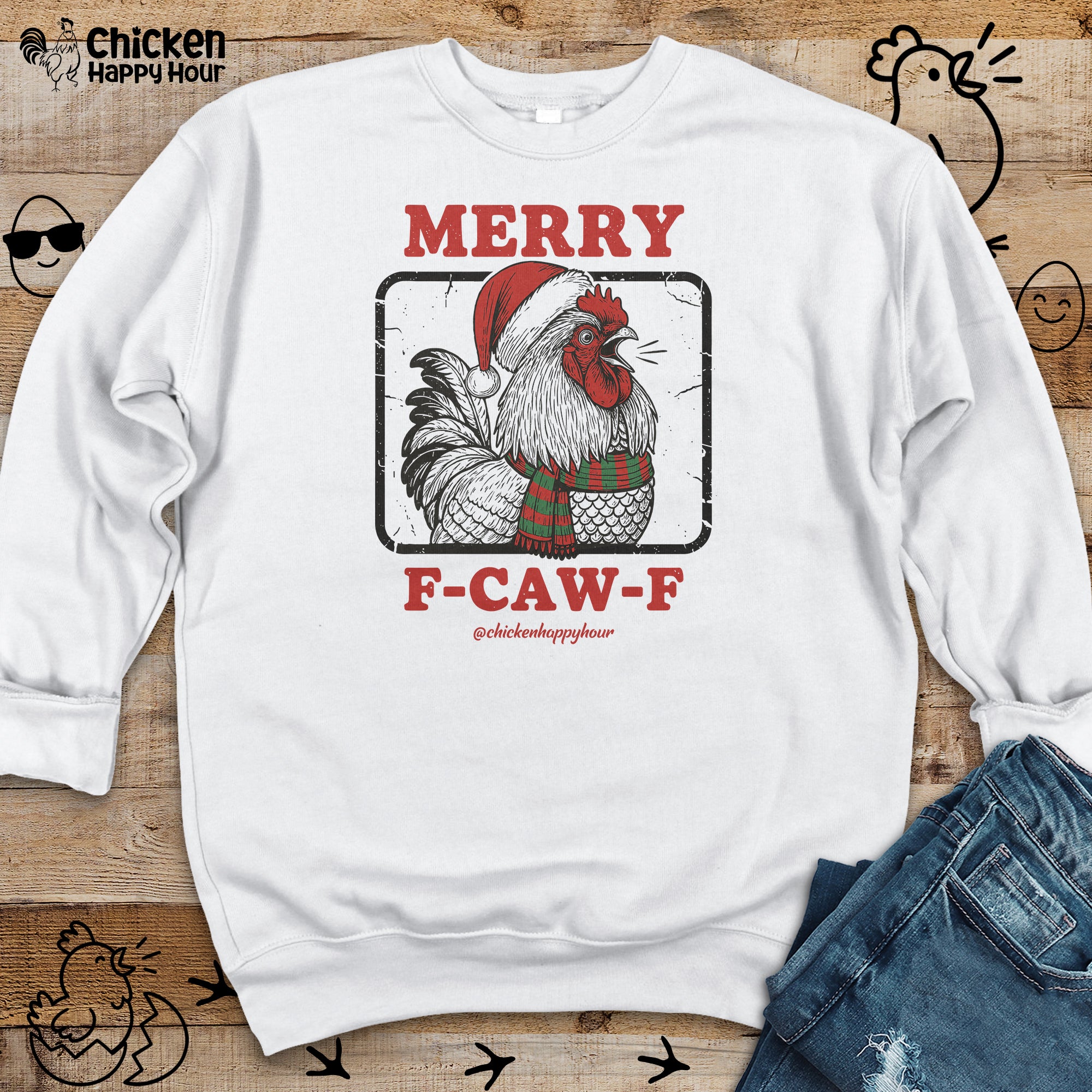 Merry F-Caw-F Sweatshirt