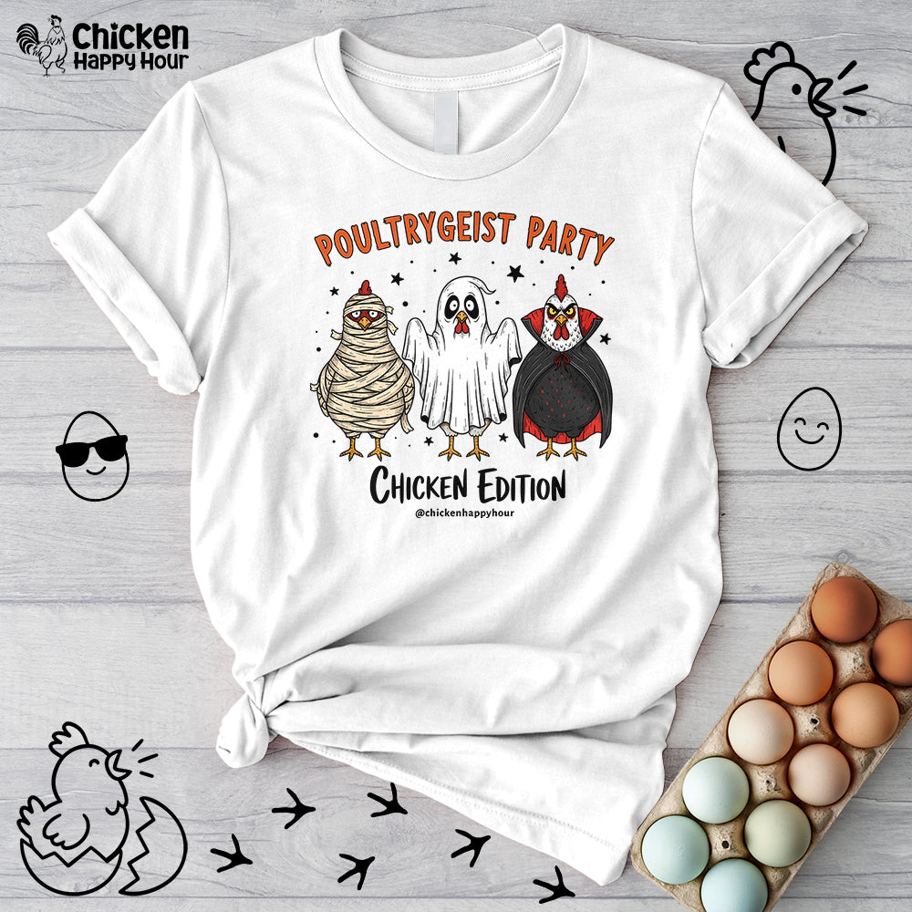 Poultrygeist Party Unisex Tee