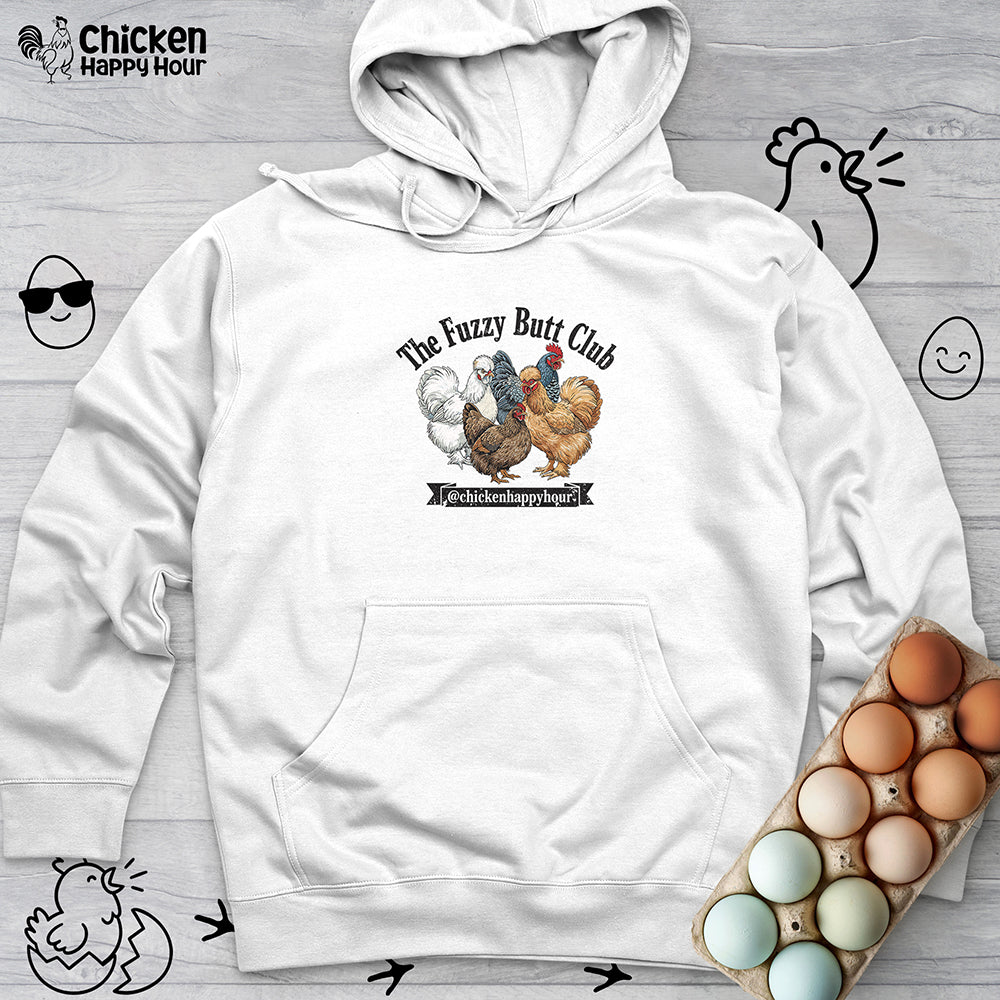 The Fuzzy Butt Club Hooded Sweatshirt