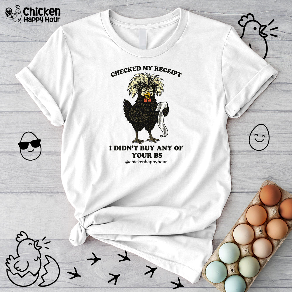 Checked My Receipt Unisex Tee
