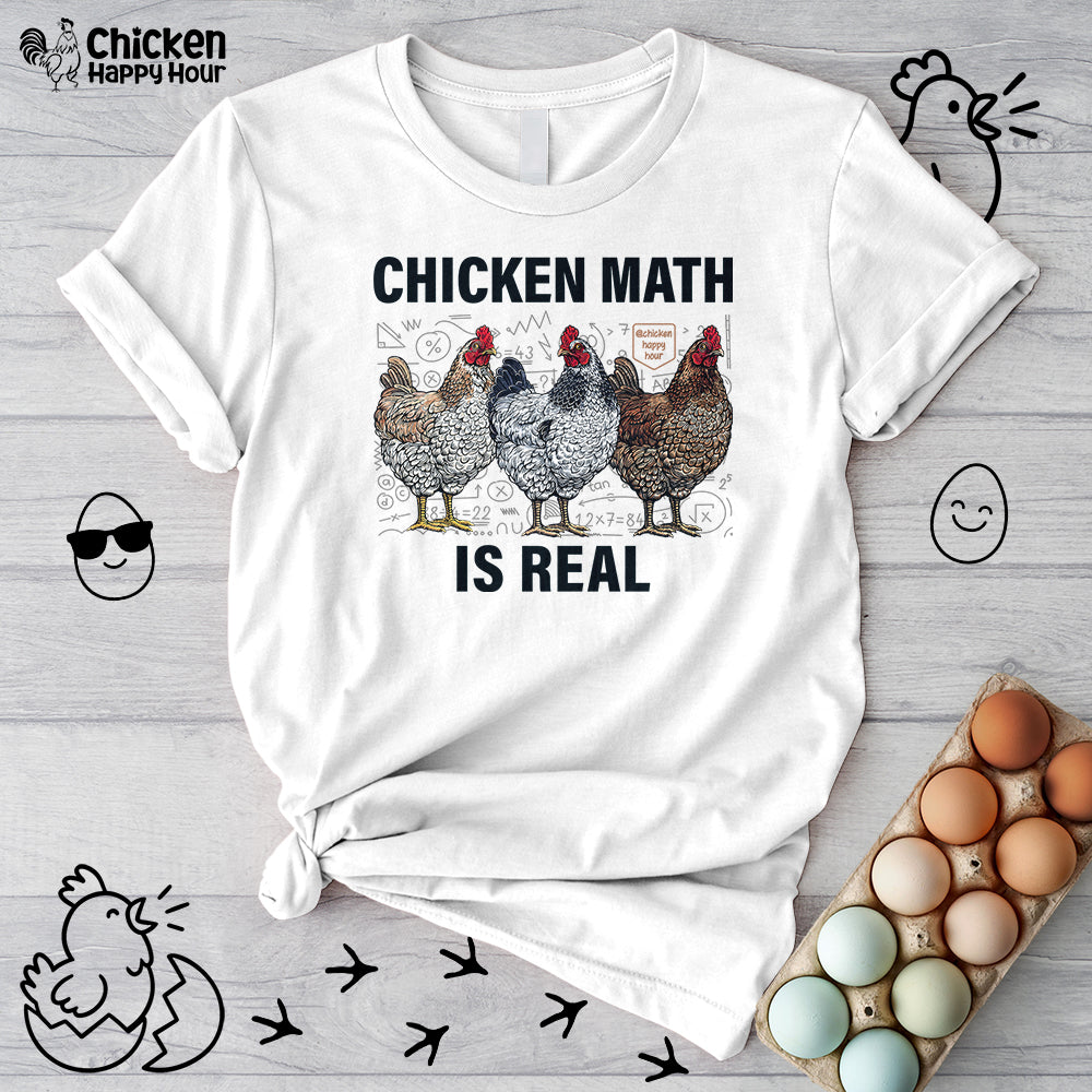 Chicken Math is Real Unisex Tee