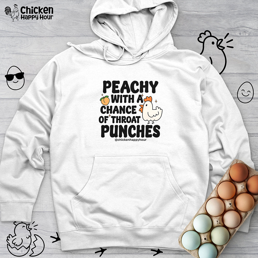 Peachy Hooded Sweatshirt
