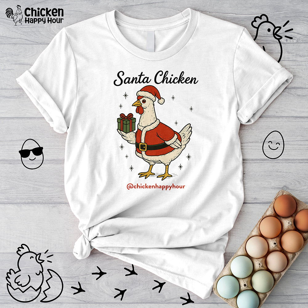 Santa Chicken Unisex Tee