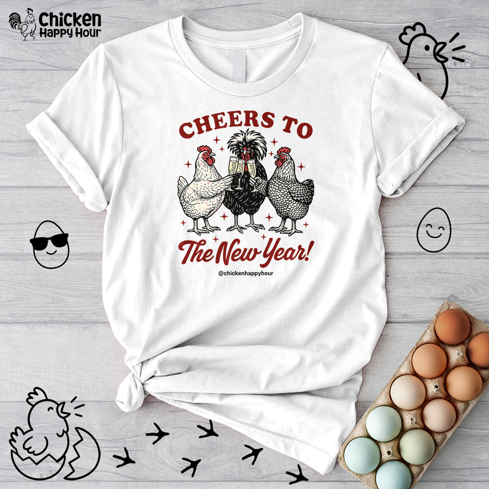 Cheers to The New Year Unisex Tee