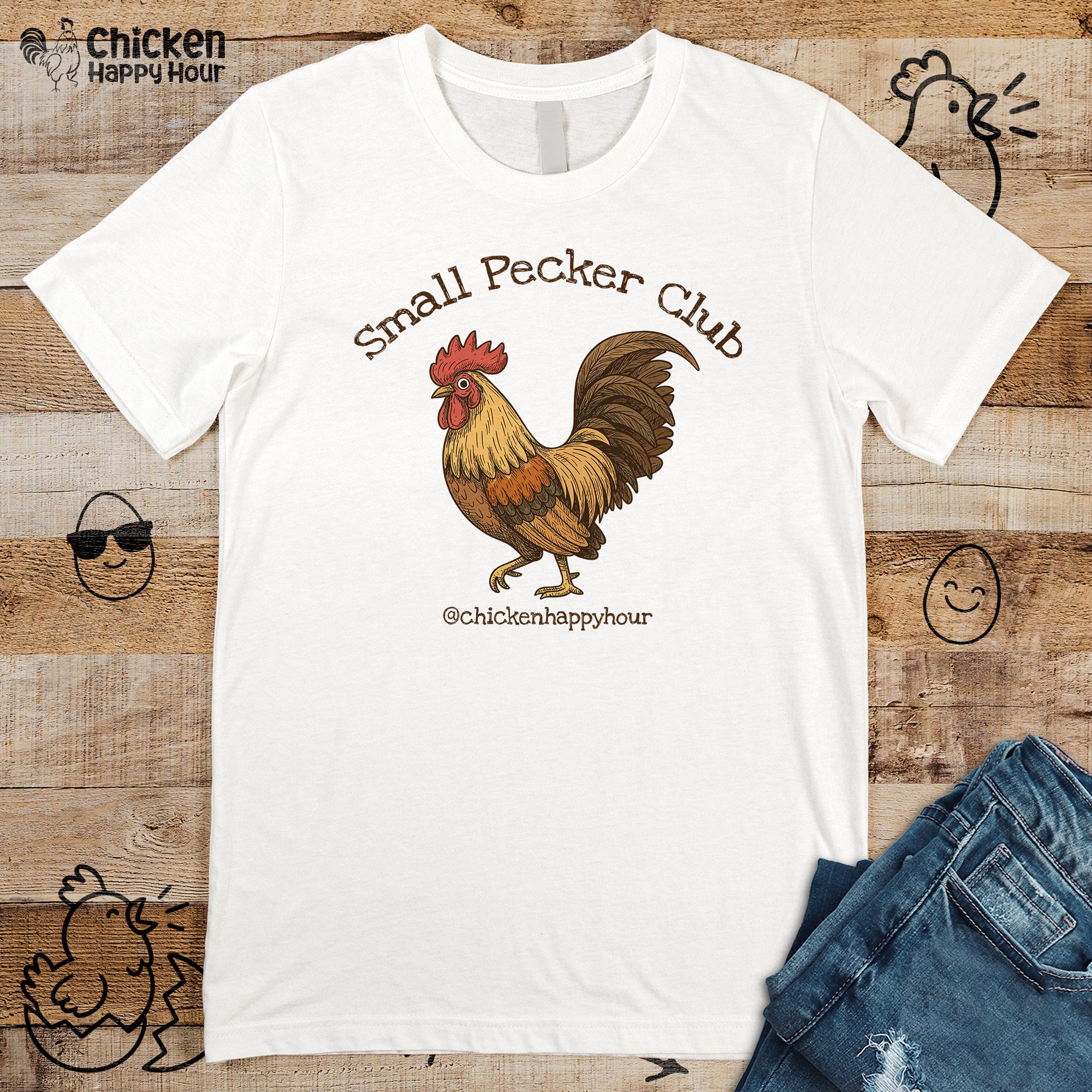 Small Pecker Club Unisex Tee