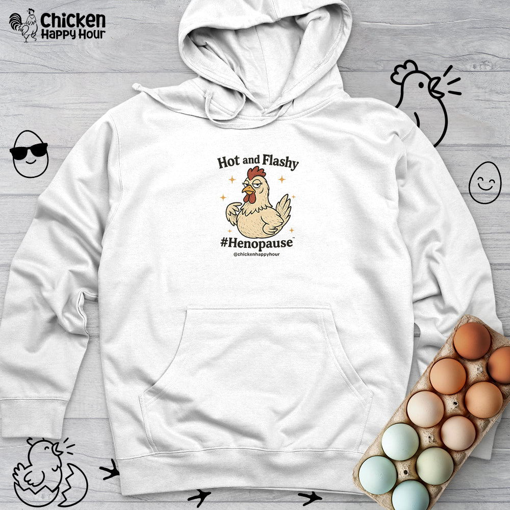 Hot and Flashy Hooded Sweatshirt