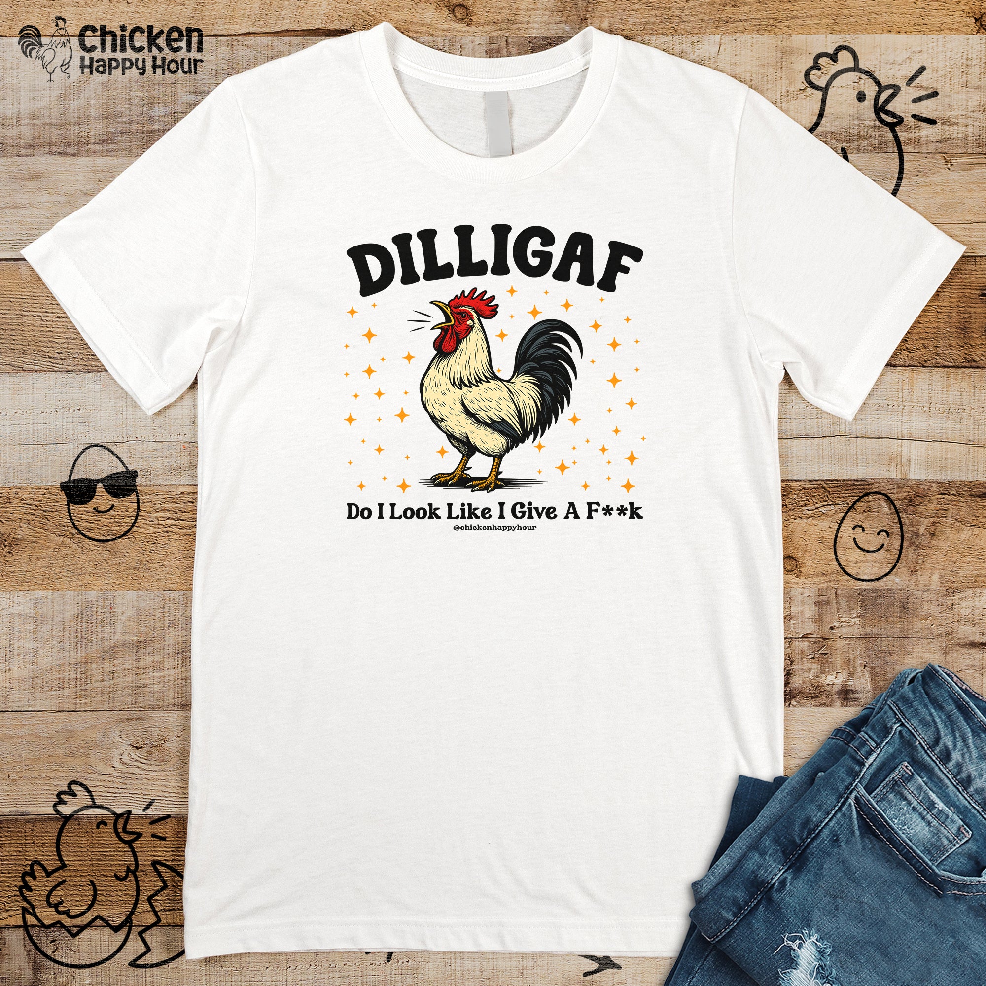 Dilligaf Do I Look Like I Give a Fk Unisex Tee