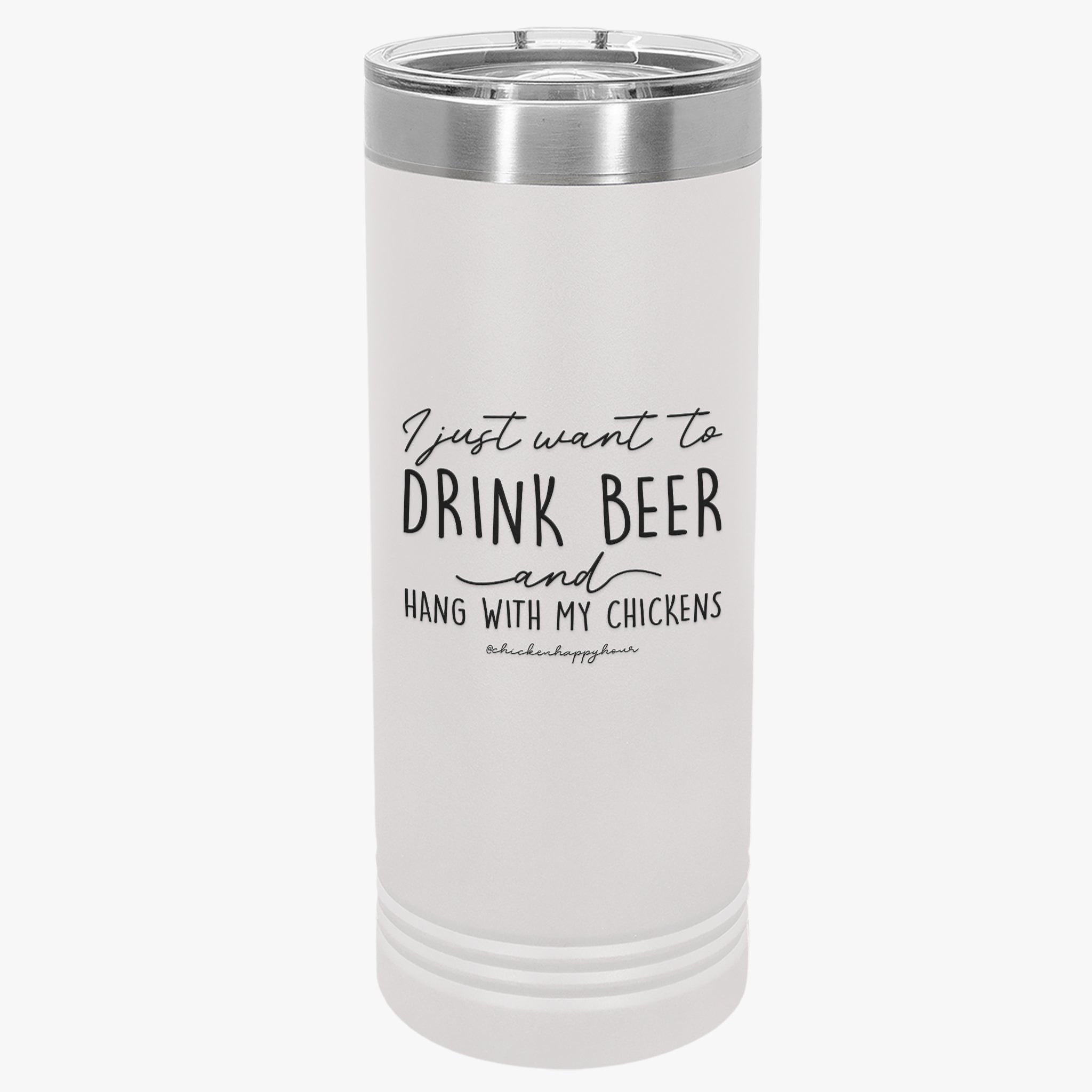 I Just Want to Drink Beer Tumbler