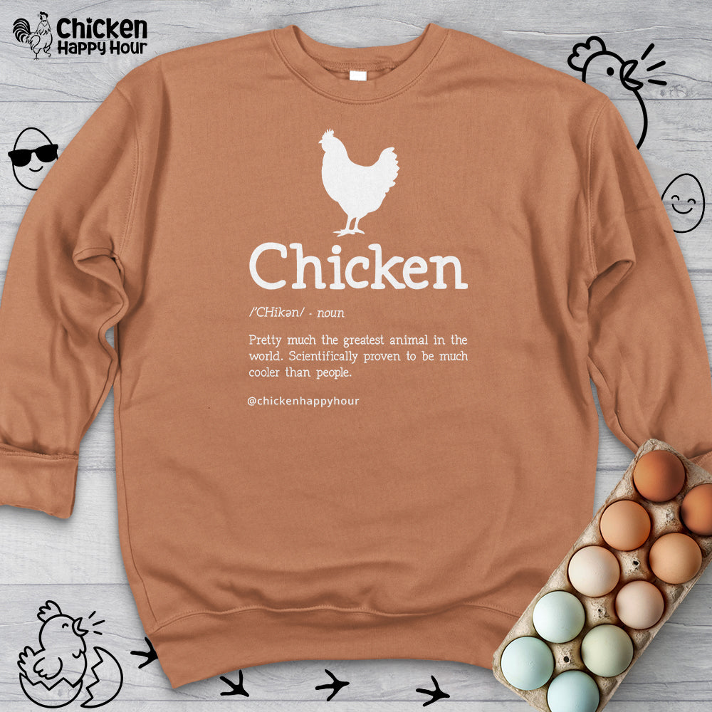 Chicken Definition Sweatshirt