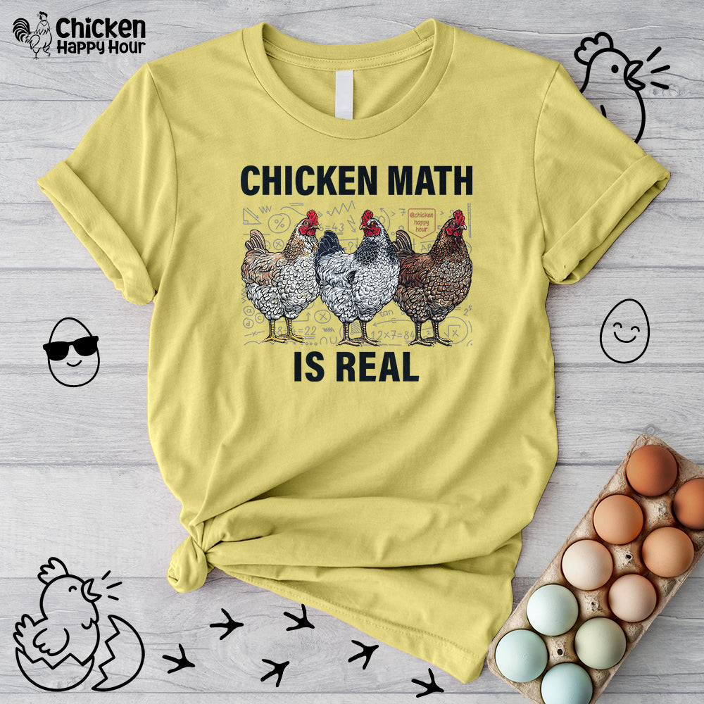 Chicken Math is Real Unisex Tee