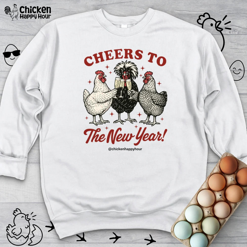 Cheers to The New Year Sweatshirt