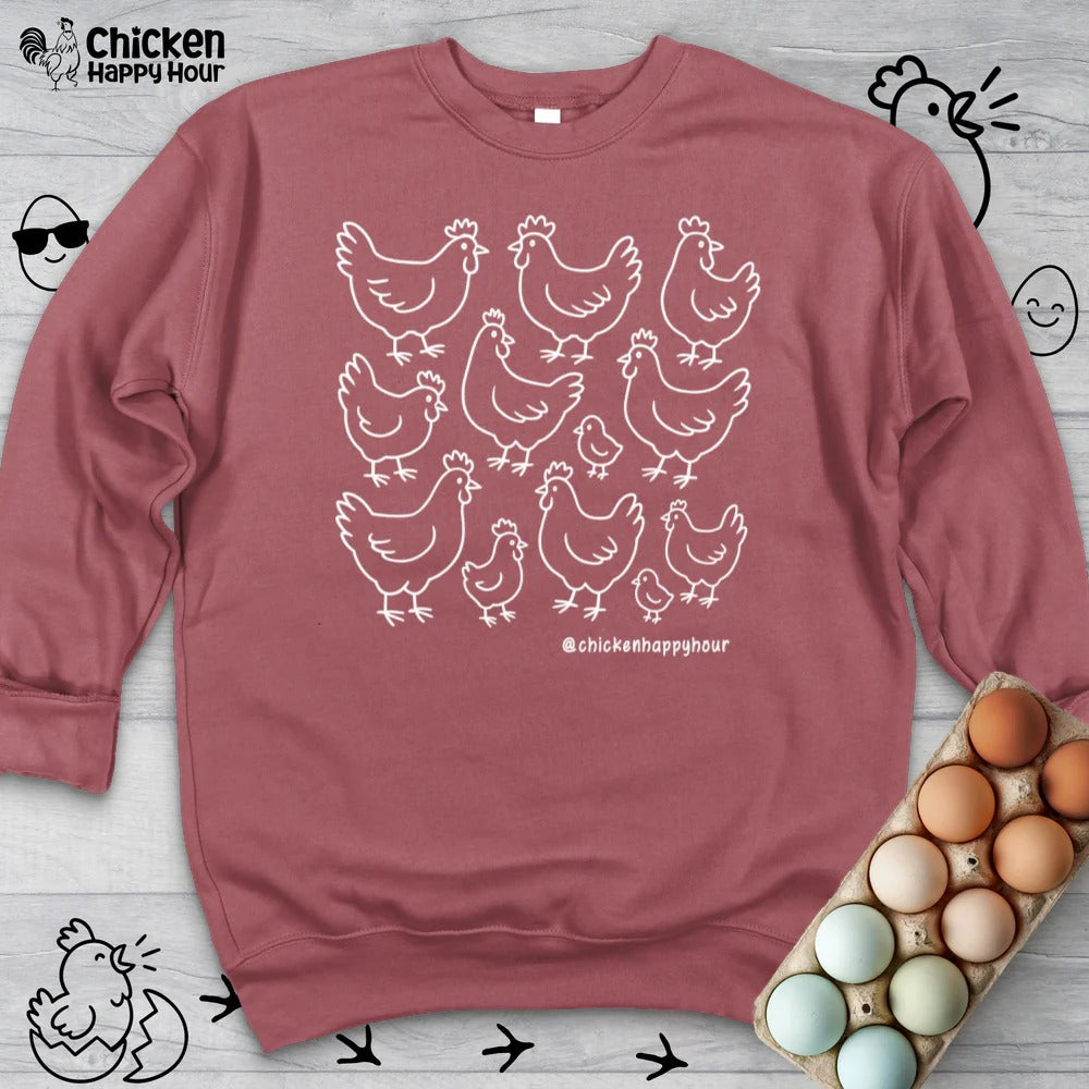 Chickens Sweatshirt