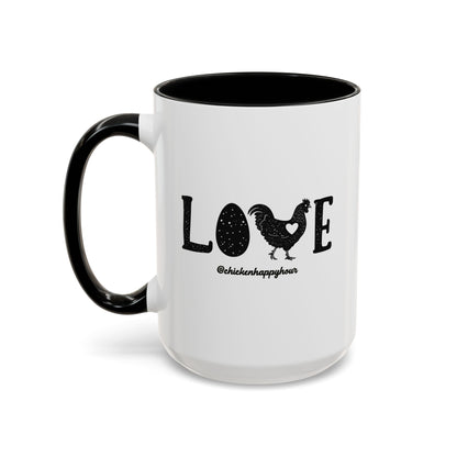 Love Chicken Coffee Mug