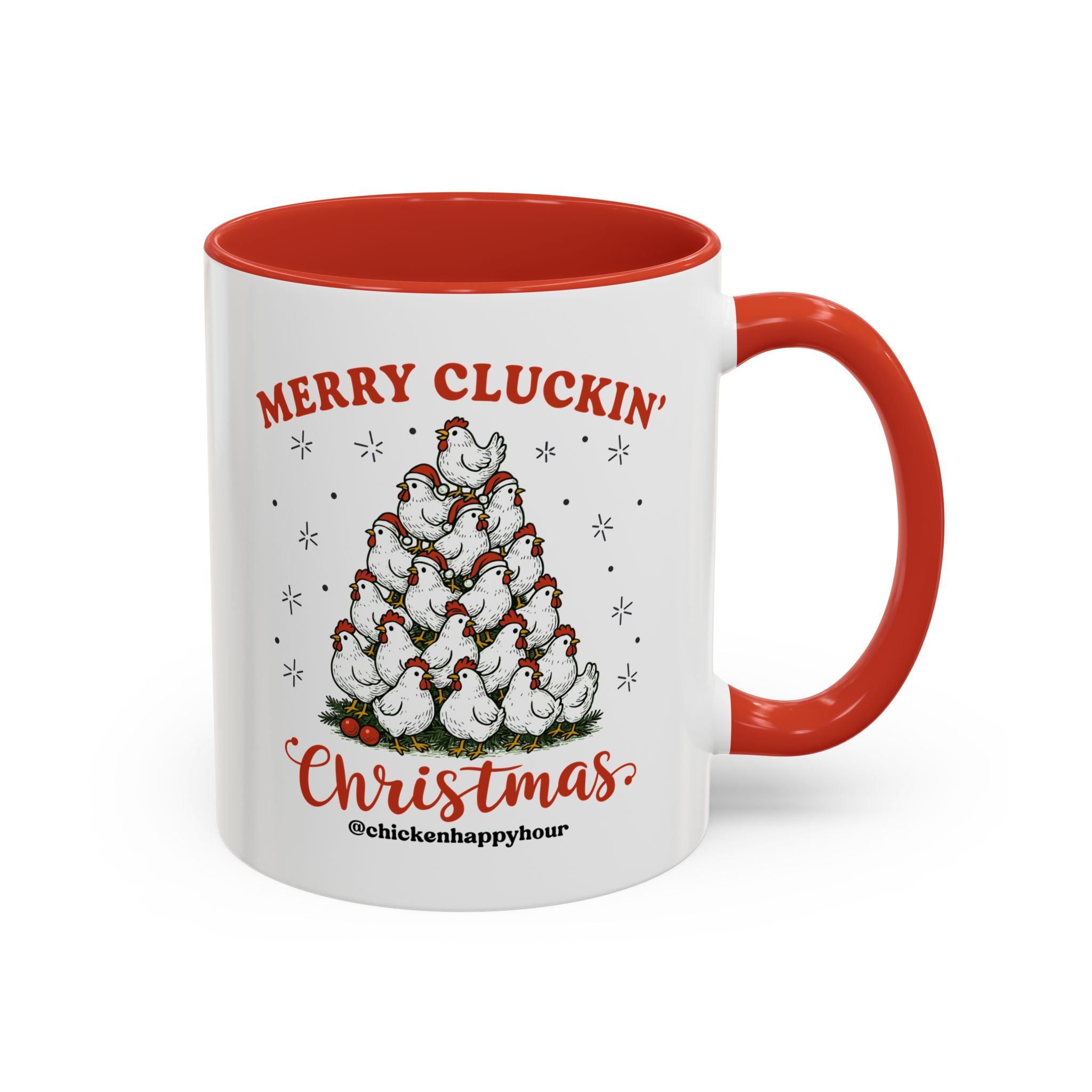 Merry Cluckin' Coffee Mug