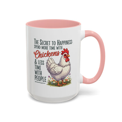The Secret to Happiness Coffee Mug
