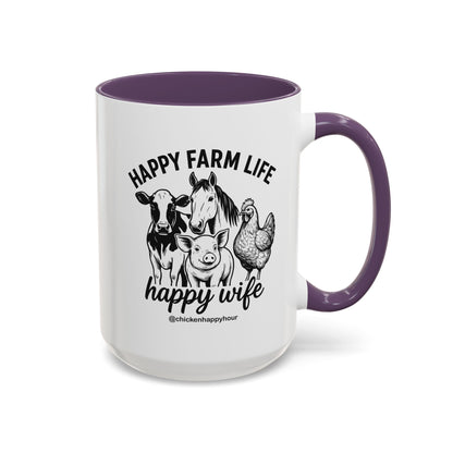 Happy Farm Life Happy Wife 01 Coffee Mug
