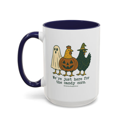 We're Just Here For the Candy Corn Coffee Mug