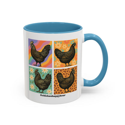 Retro Chicken Coffee Mug
