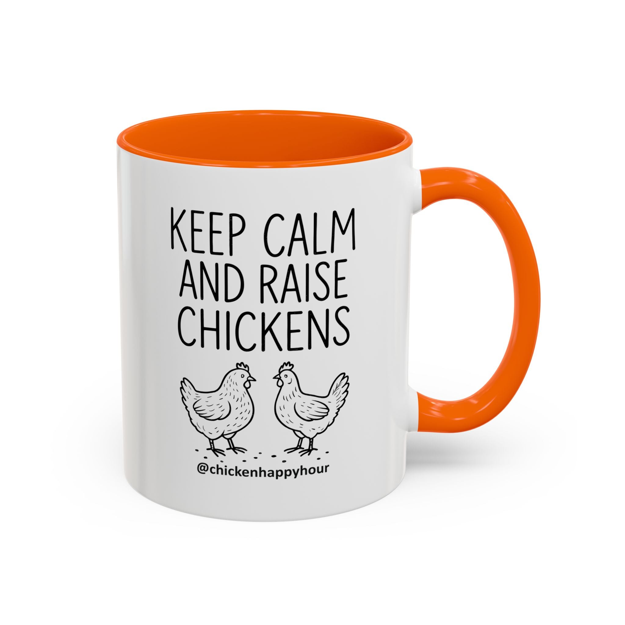 Keep Calm and Raise Chickens Coffee Mug
