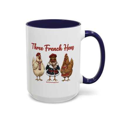 Three French Hens Coffee Mug
