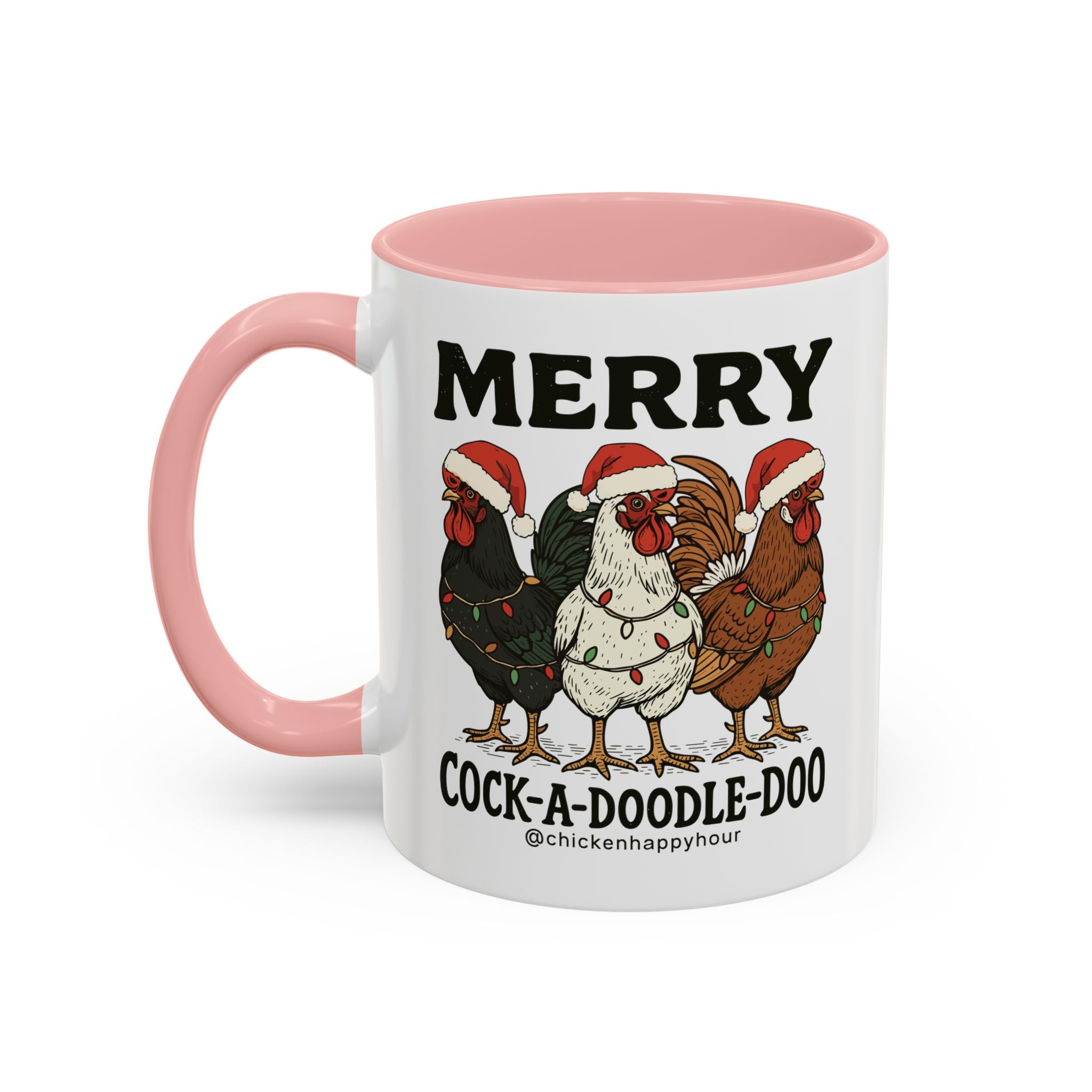 Merry Cock  a Doodle Doo Coffee Mug