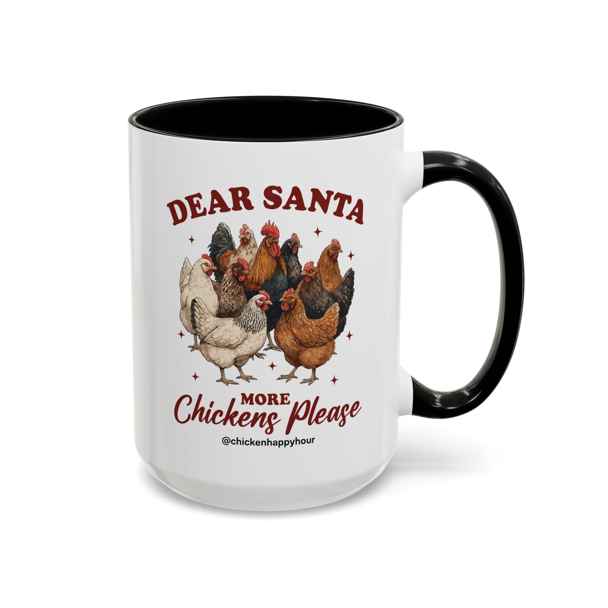Dear Santa More Chickens Please Coffee Mug