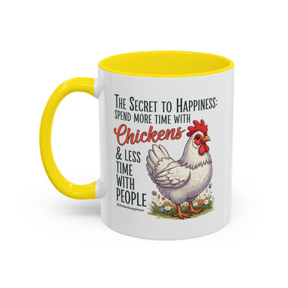 The Secret to Happiness Coffee Mug