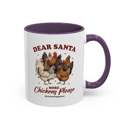 Dear Santa More Chickens Please Coffee Mug