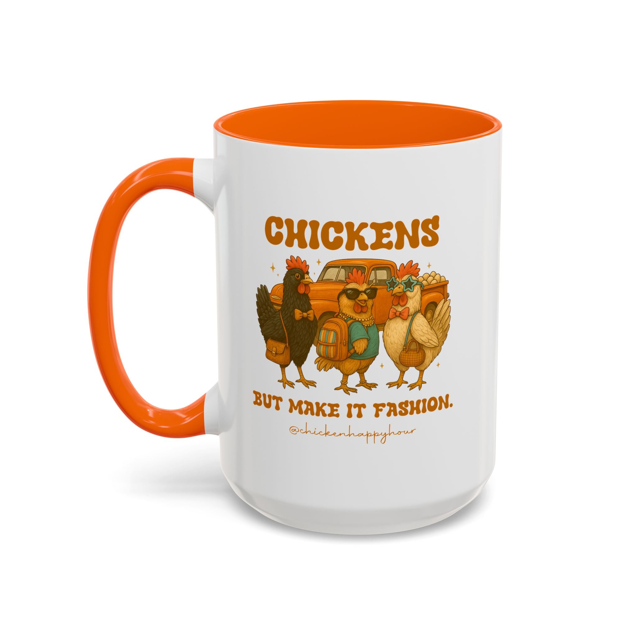 Chickens But Make it Fashion Coffee Mug