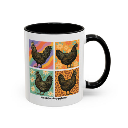 Retro Chicken Coffee Mug