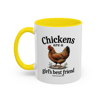 Chickens Are A Girl’s Best Friend Coffee Mug