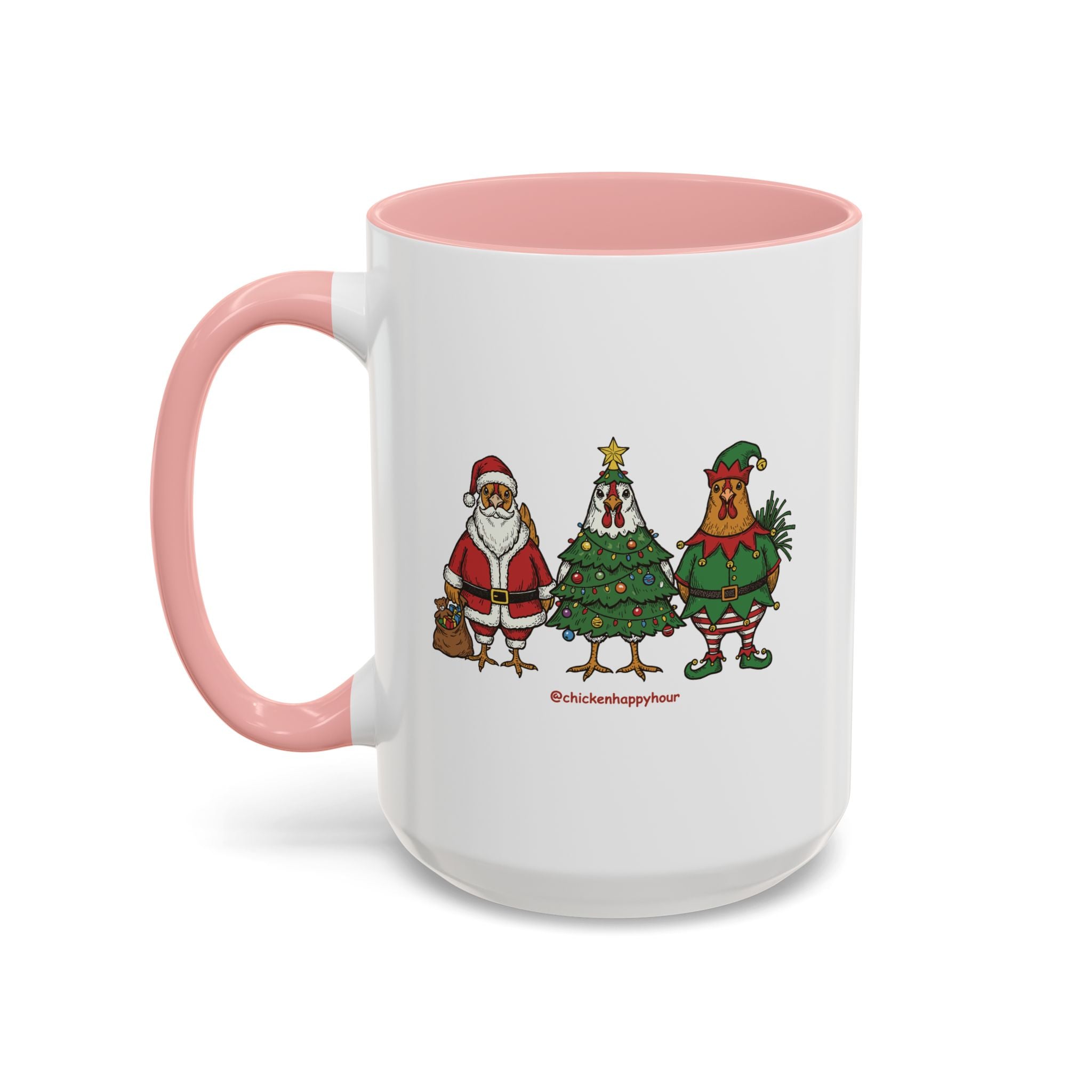 Christmas Chicken Coffee Mug