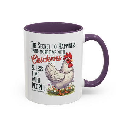 The Secret to Happiness Coffee Mug