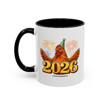 New Year Chicken 2026 Coffee Mug