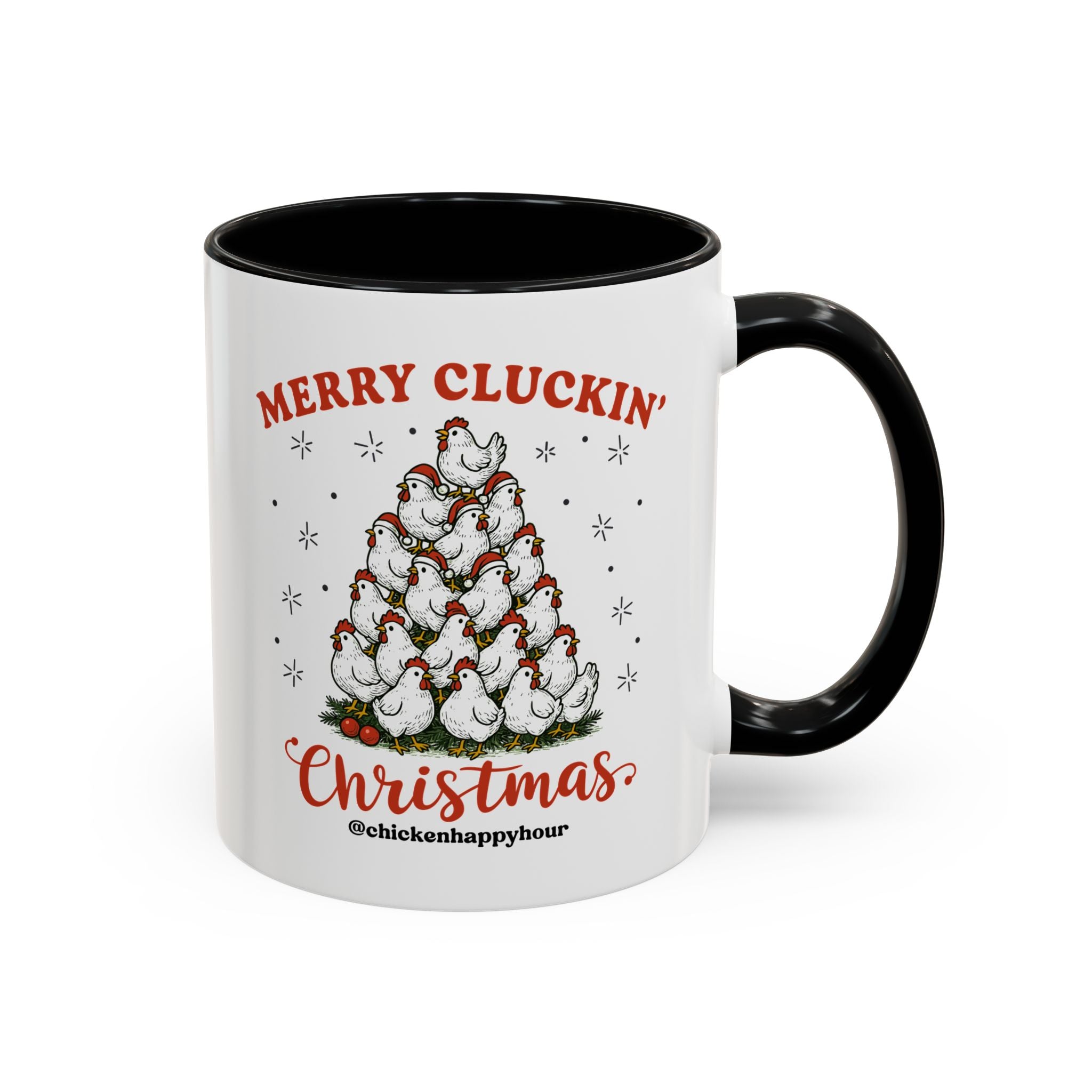 Merry Cluckin' Coffee Mug