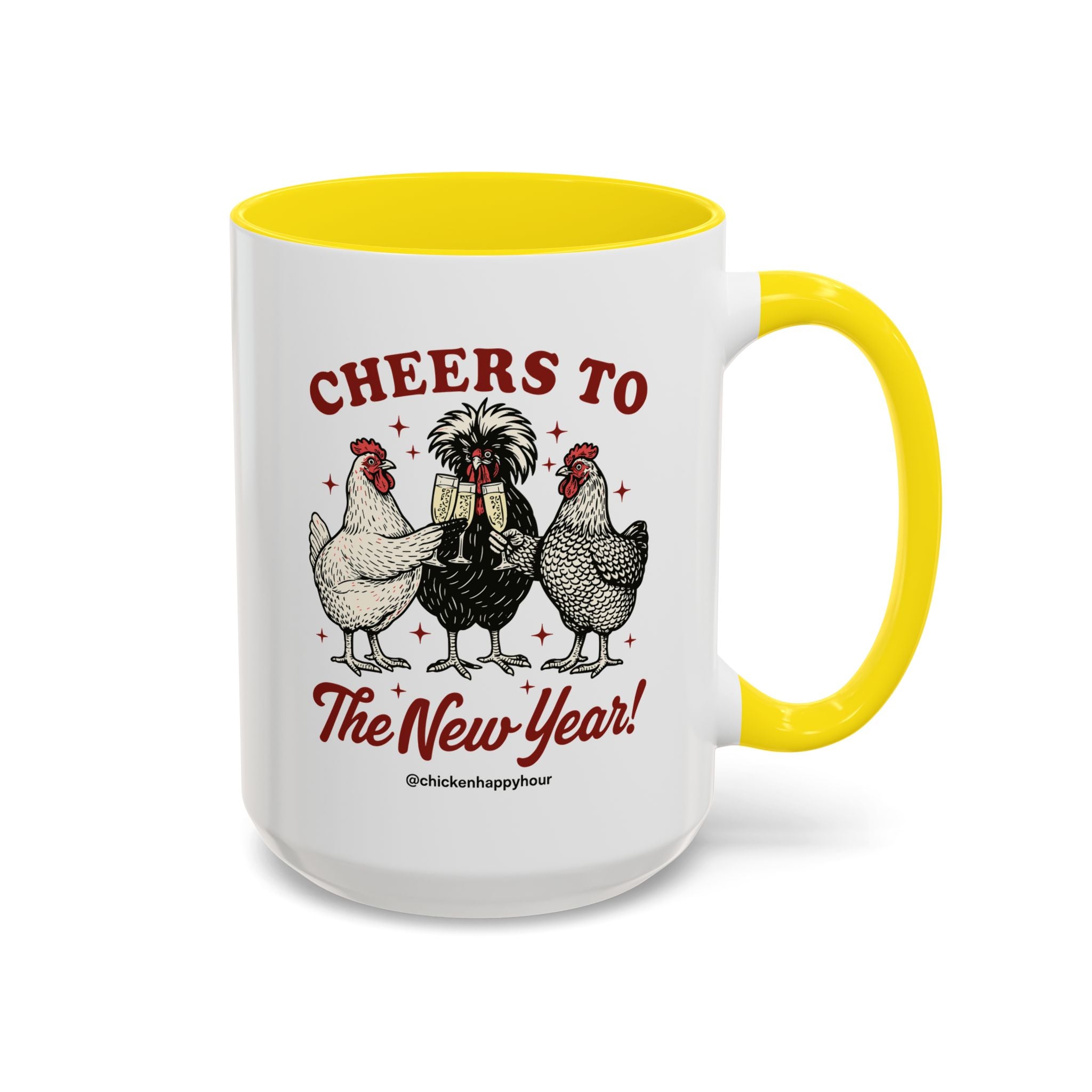 Cheers to The New Year Coffee Mug
