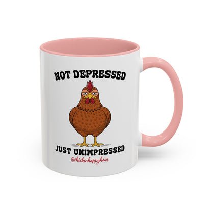 Not Depressed Coffee Mug